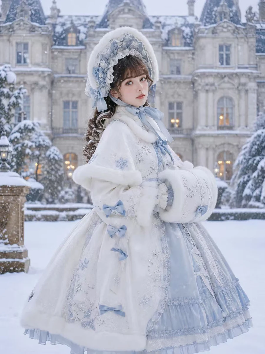 Snow Manor Winter Hime Coord Pre-Order Snow Manor Winter Hime Coord Pre-Order gallery image - Hime Lolita Coord for pre-order
