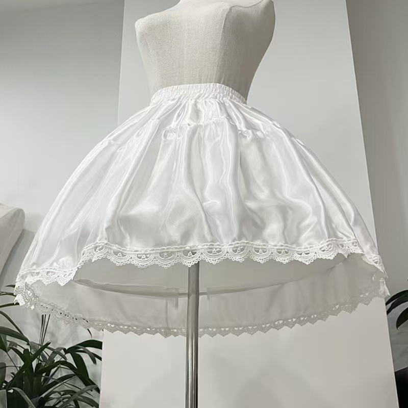 Lolita Petticoat Underskirt for Bell Silhouette - close-up detail view for Essential / Classic Lolita coords